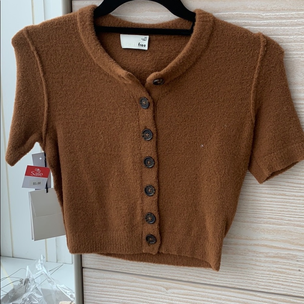 Aritzia cropped sweater